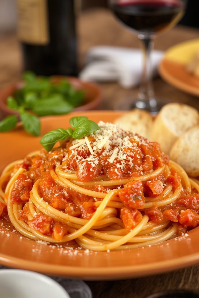 quick weeknight pasta meal