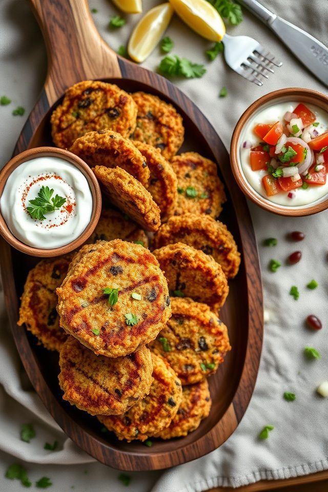 quinoa black bean patties