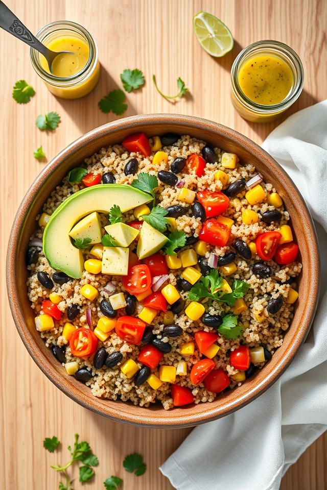 quinoa with southwest flavors