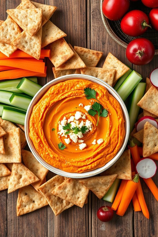 red pepper feta dip