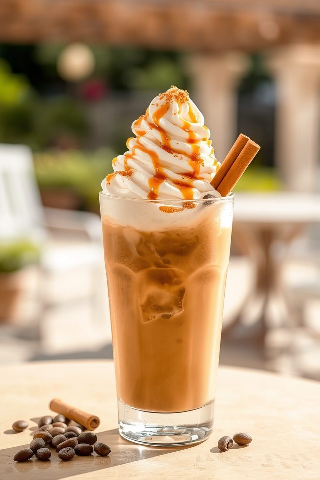 refreshing cold coffee drinks