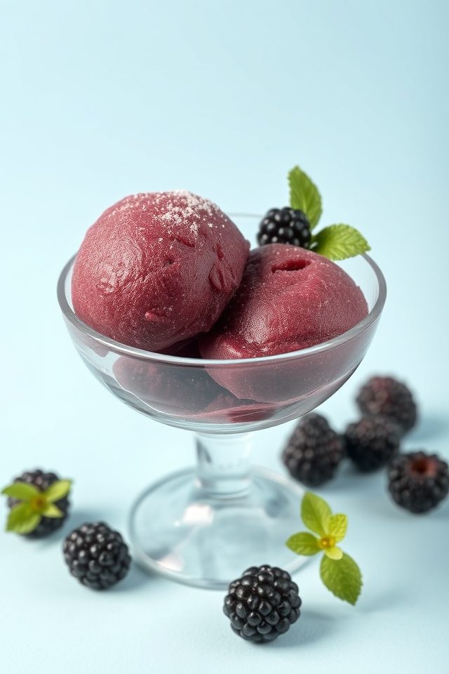 refreshing summer blackberry treat