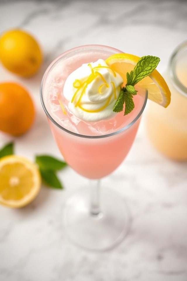 refreshing summer fizzy drink