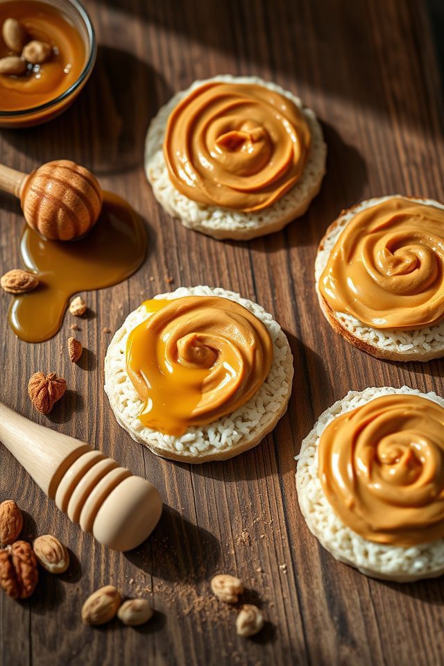rice cakes nut butter