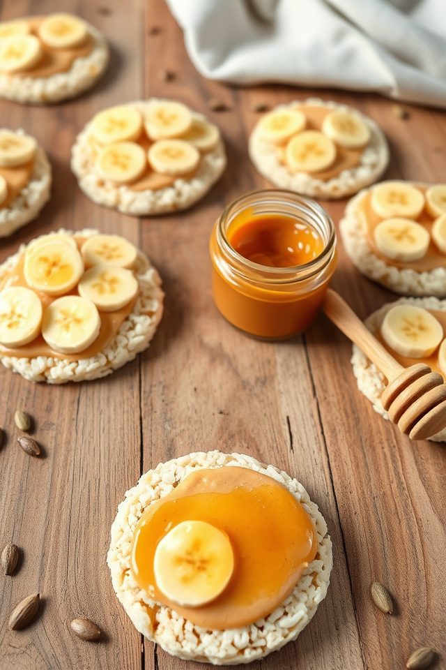 rice cakes sunflower butter