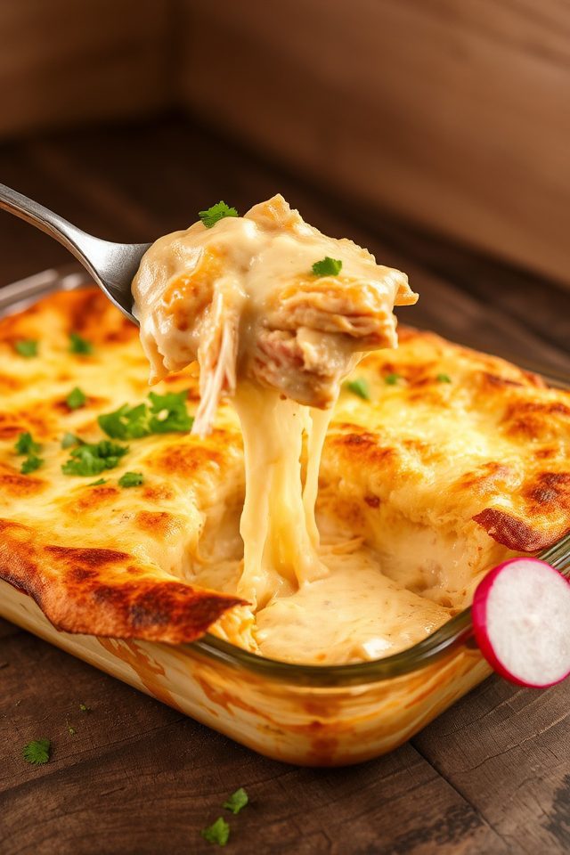 rich and creamy casserole