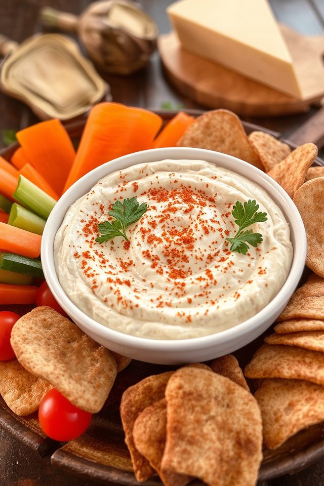 rich and creamy dips