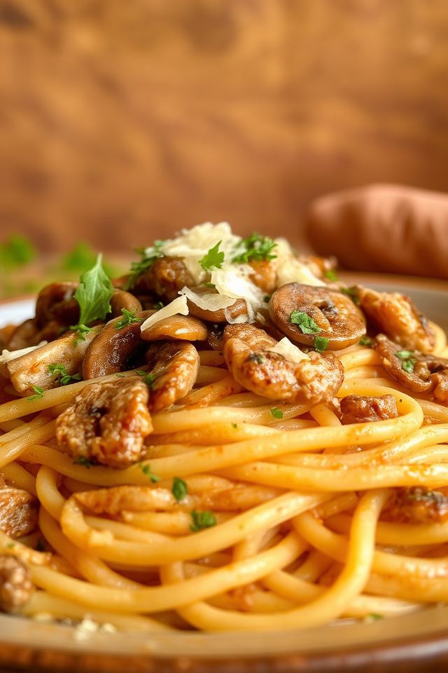 rich and creamy pasta