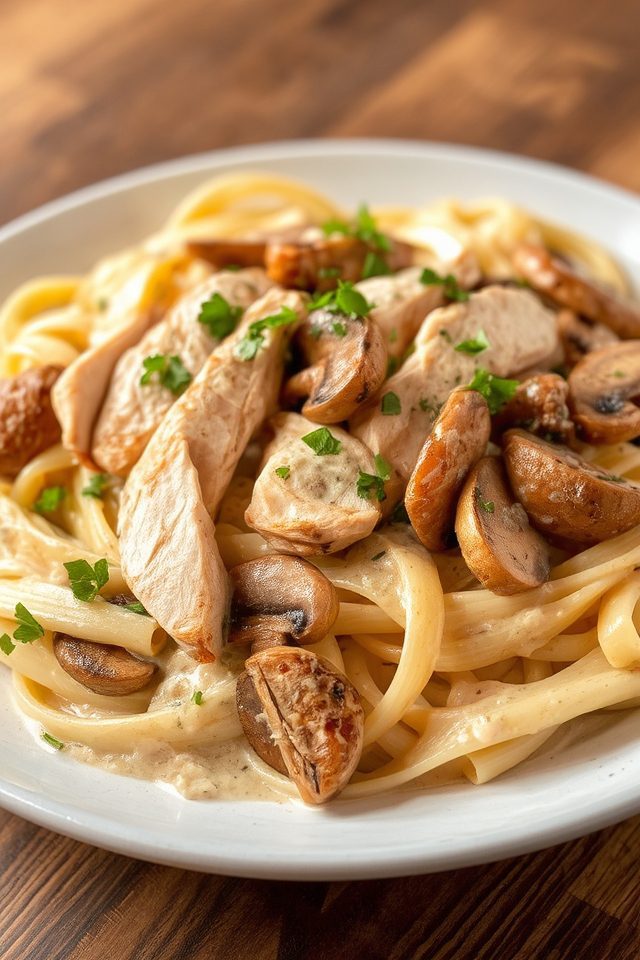 rich and creamy pasta