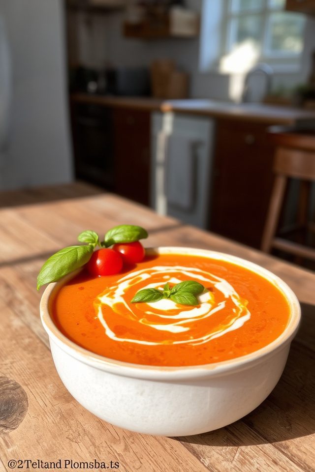 rich and creamy tomato