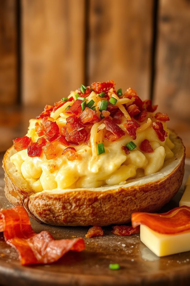 rich cheesy potato dish