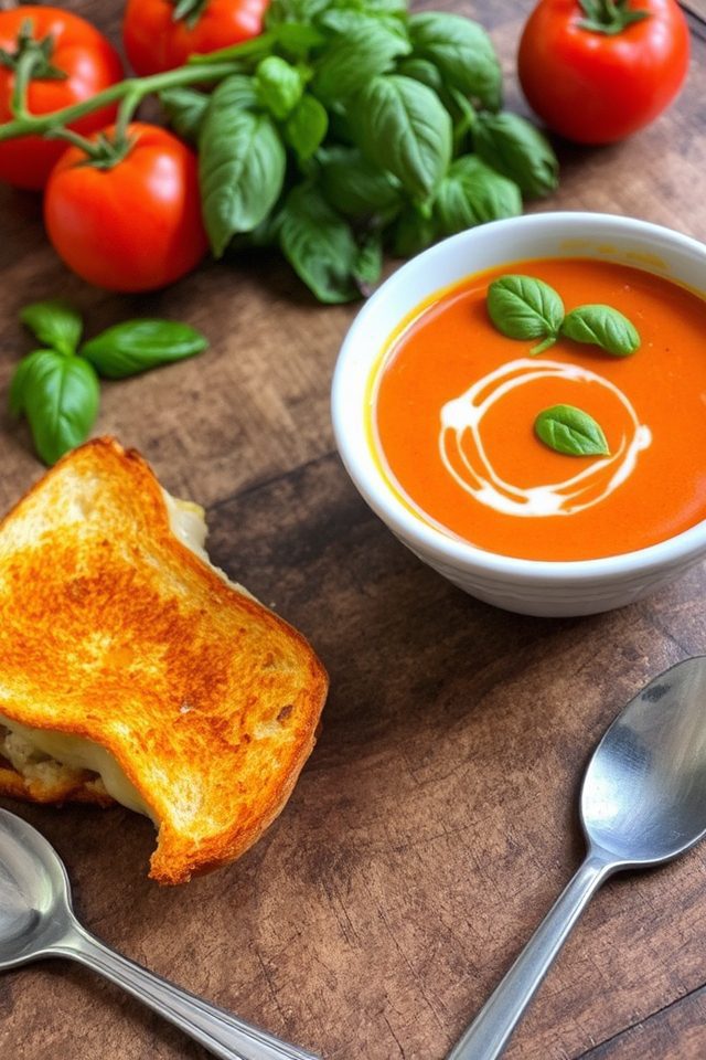 rich creamy tomato basil