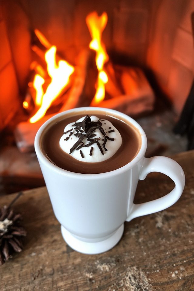 rich decadent hot chocolate