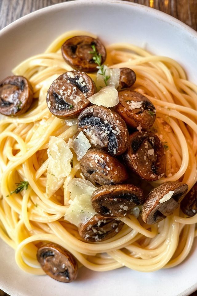 rich earthy truffle pasta