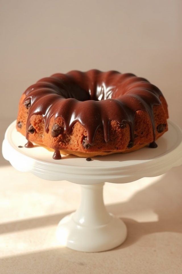 rich espresso chocolate cake