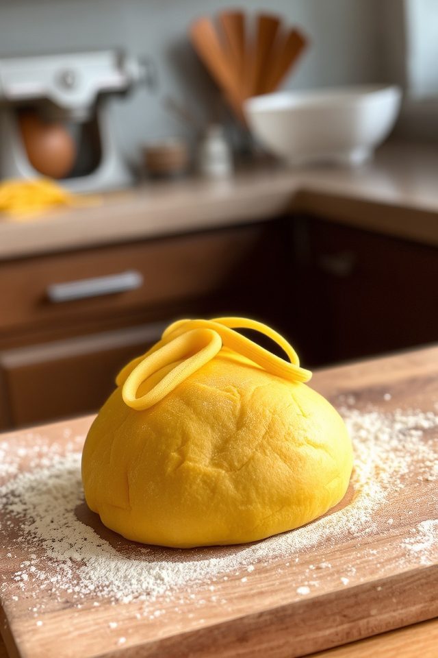 rich homemade pasta dough
