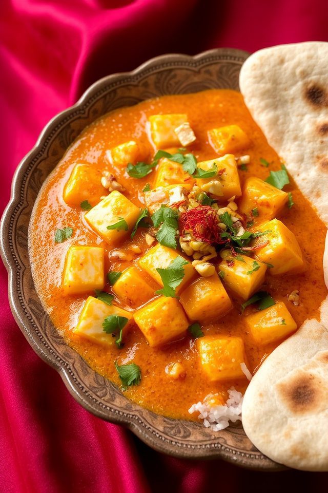 rich indian cheese dish