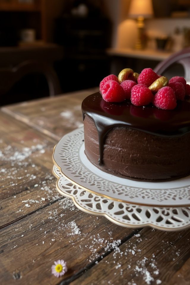 rich indulgent sweet treats