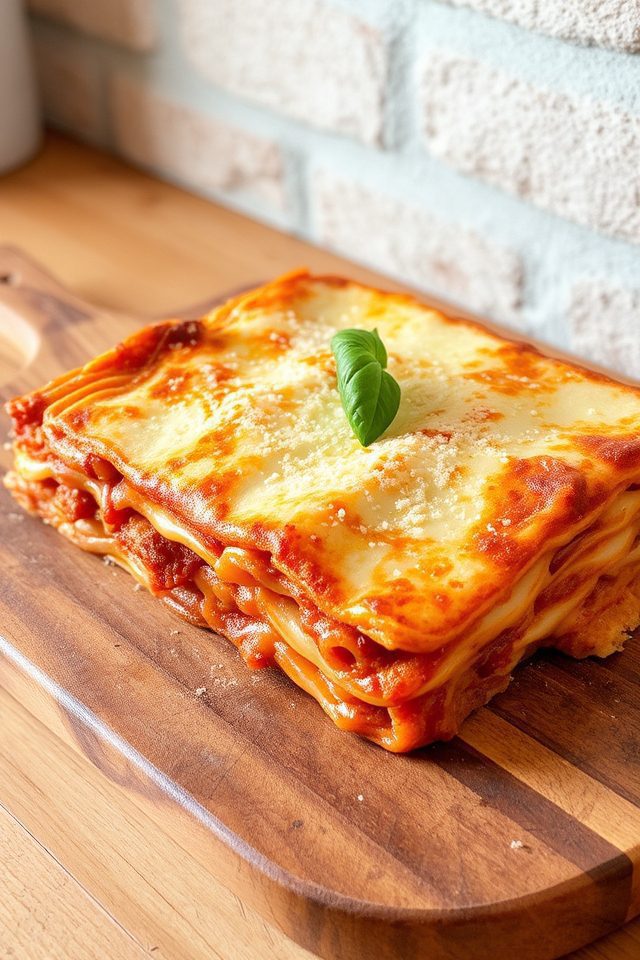 rich italian cheese layers