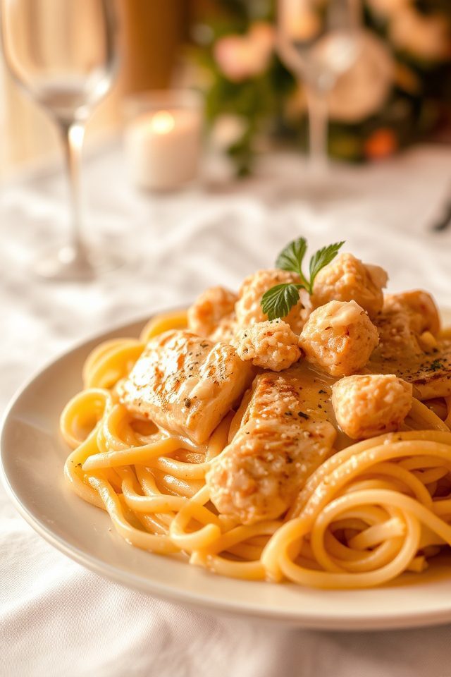 rich italian pasta dish