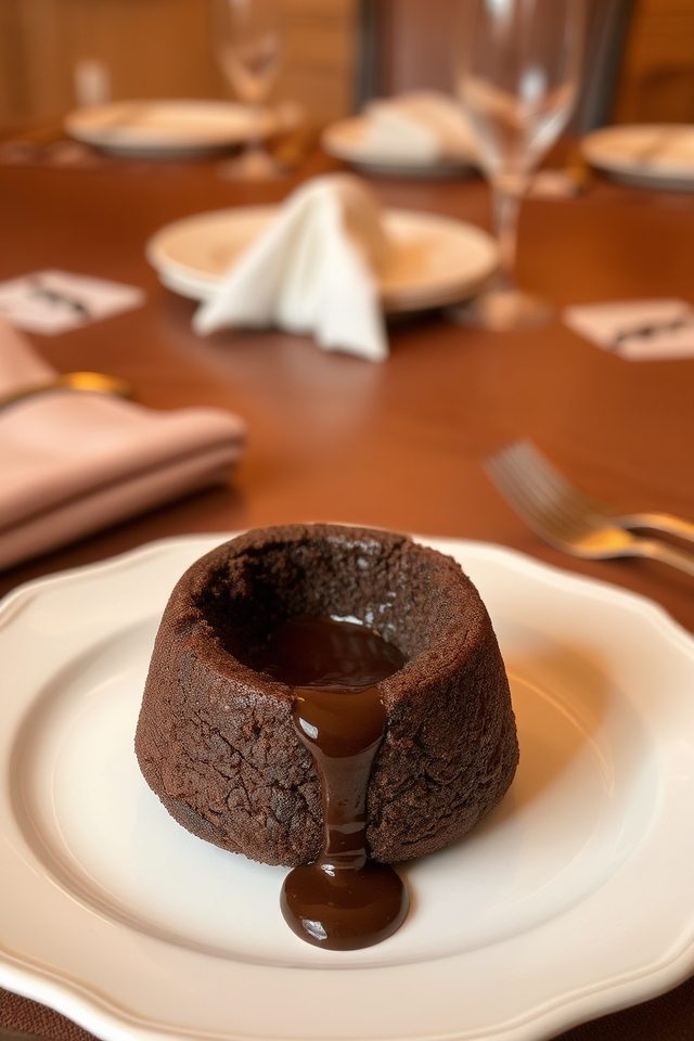 rich moist chocolate dessert