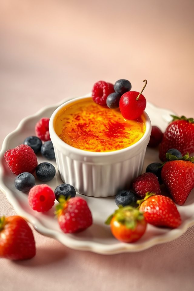 rich saffron dessert experience