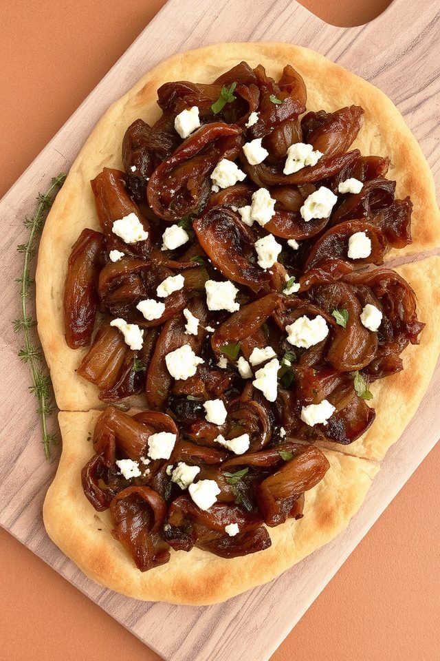 rich savory flatbread flavors