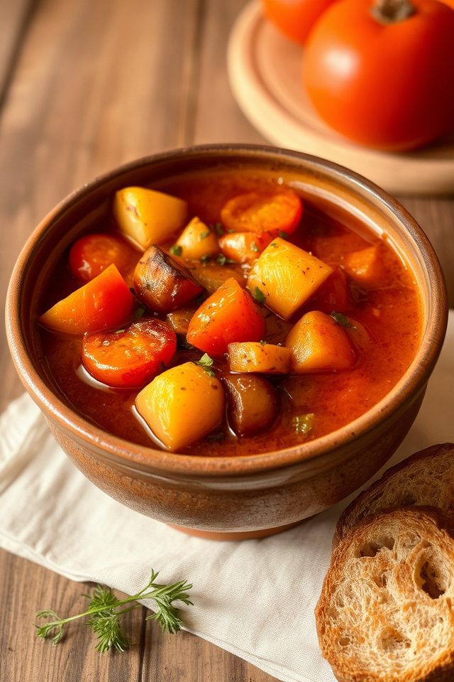 rich savory vegetable stew