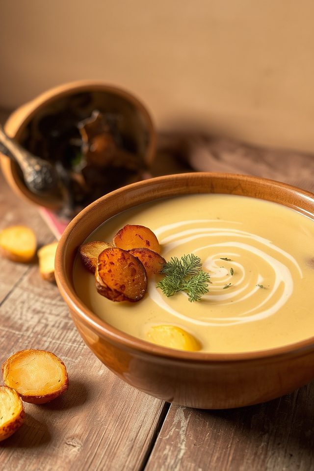 rich velvety bone soup
