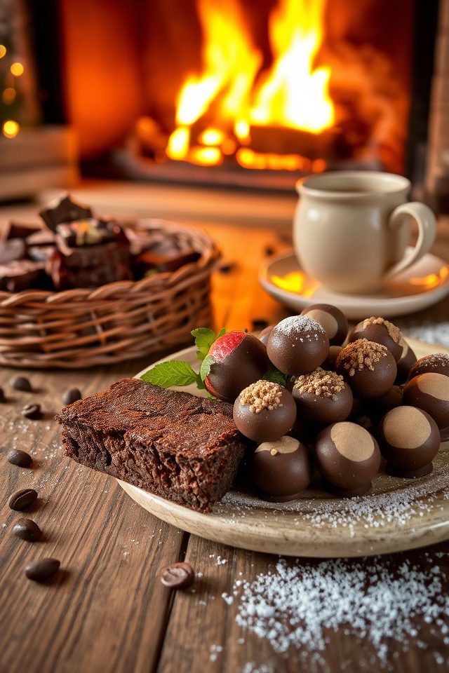 rich velvety chocolate treats