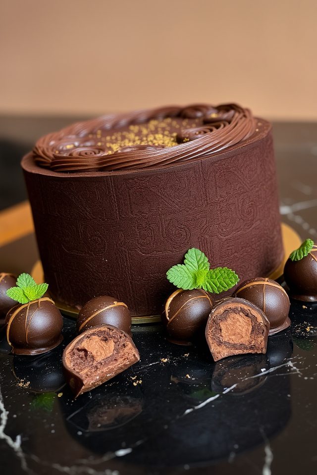 rich velvety chocolate treats