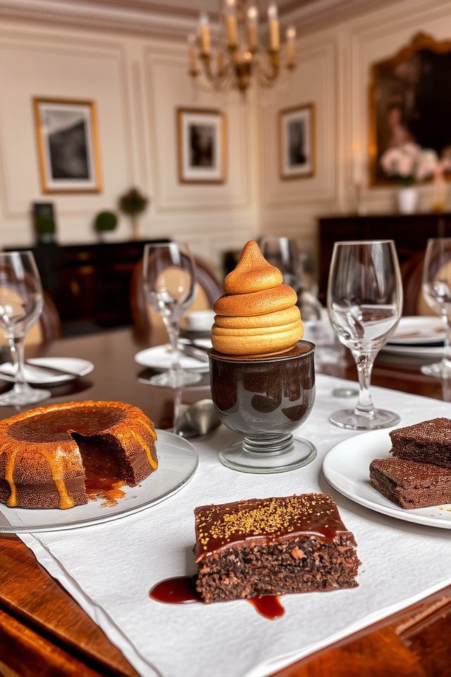 rich velvety chocolate treats