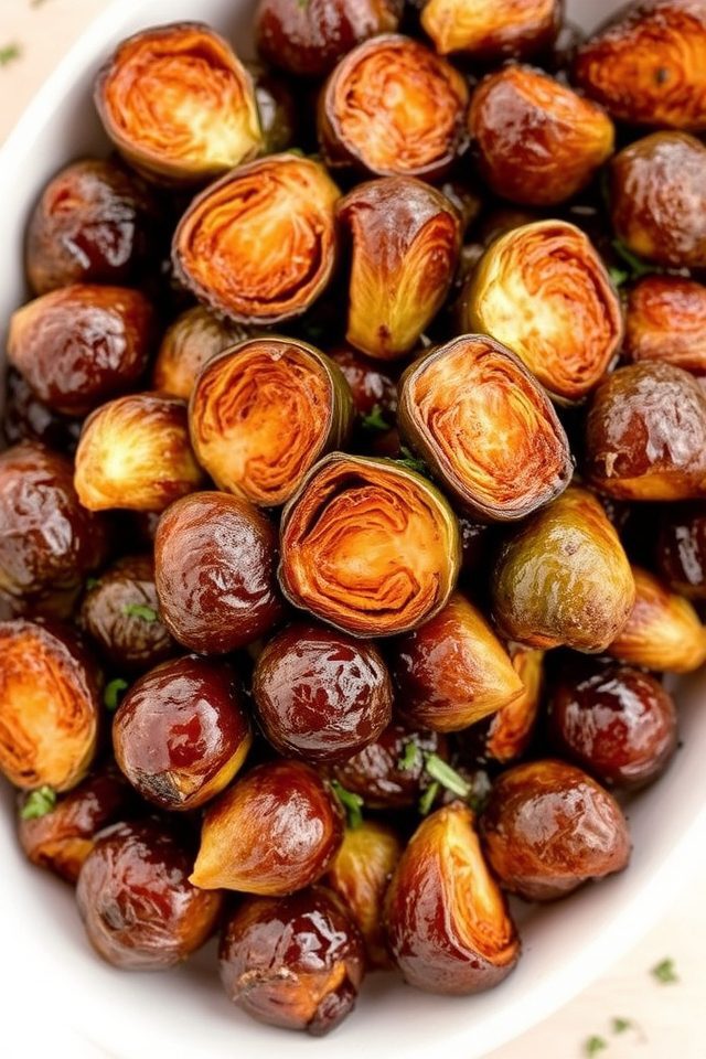 roasted brussels sweet delight