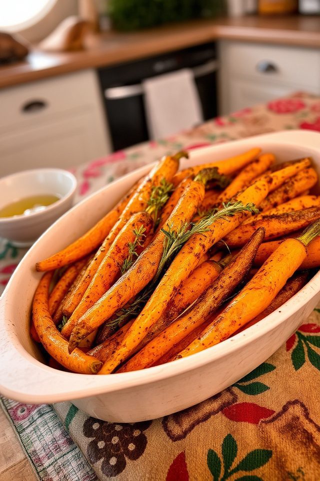 roasted carrots side dish