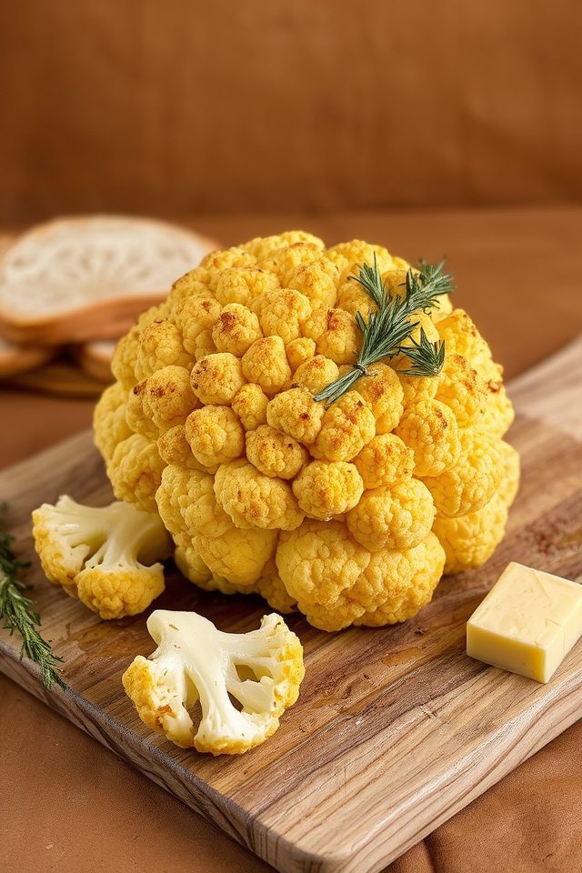 roasted cauliflower is delicious