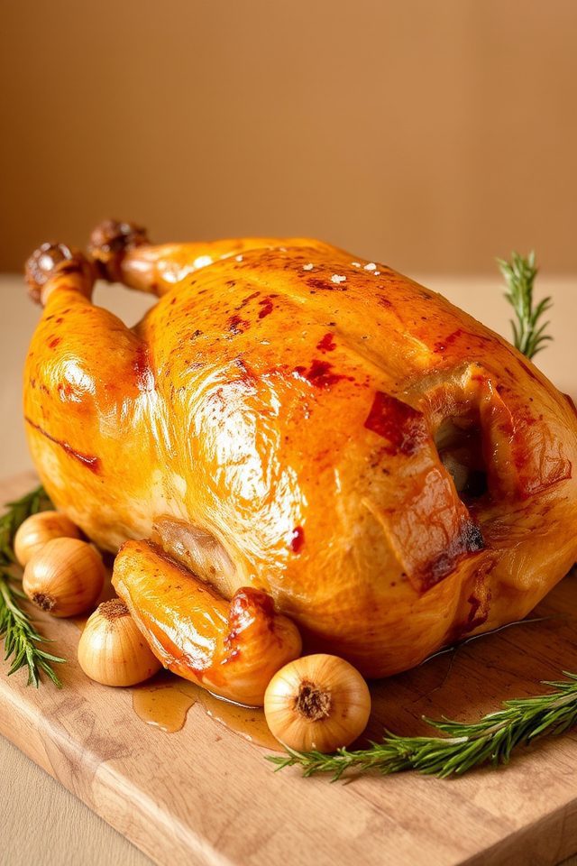 roasted chicken with herbs