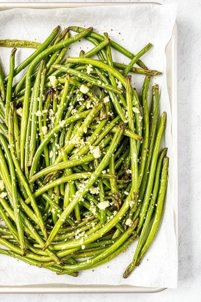 roasted green beans recipe