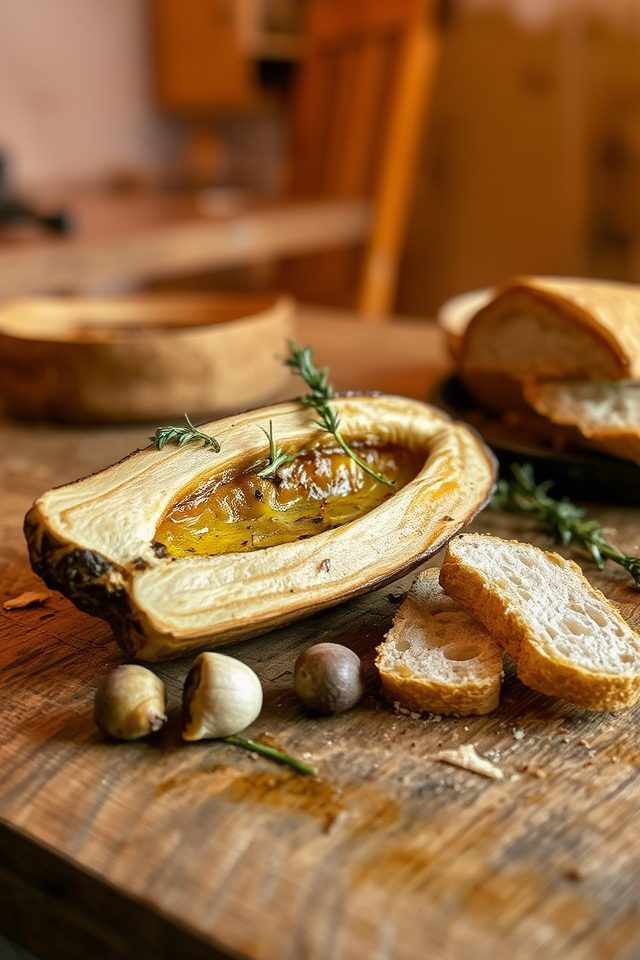 roasted marrow golden brown