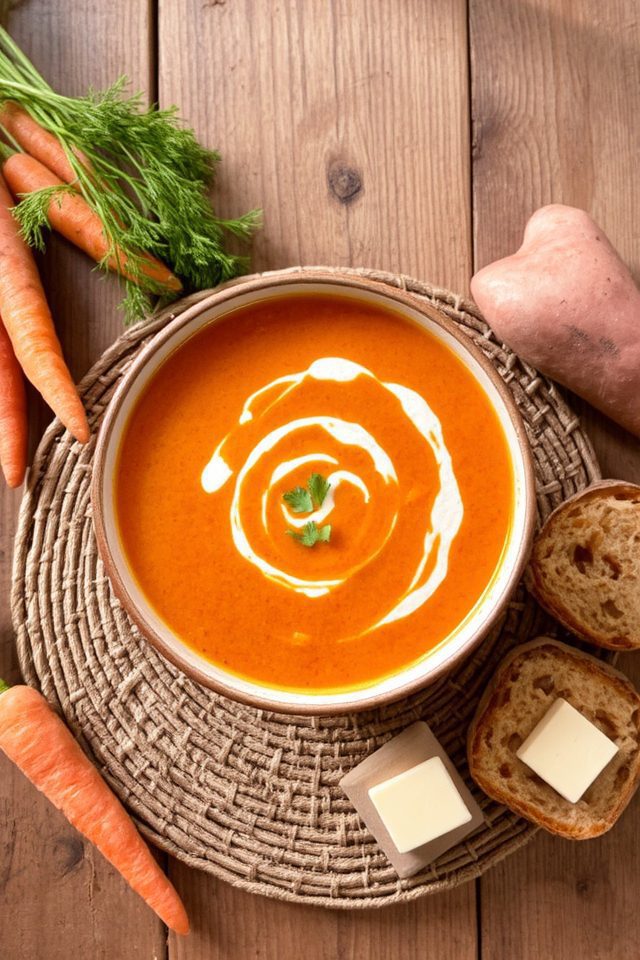 roasted summer vegetable soup