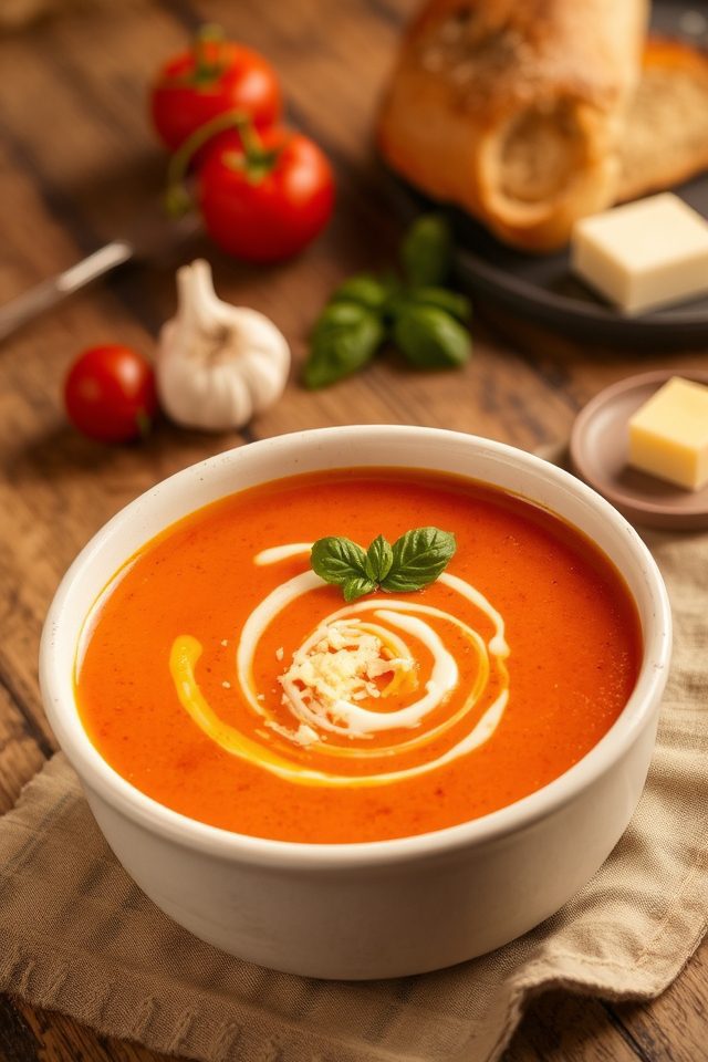 roasted tomato soup delight