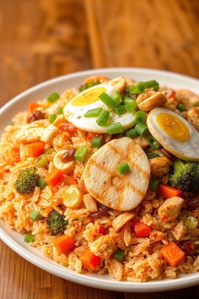 roasted vegetable chicken dish