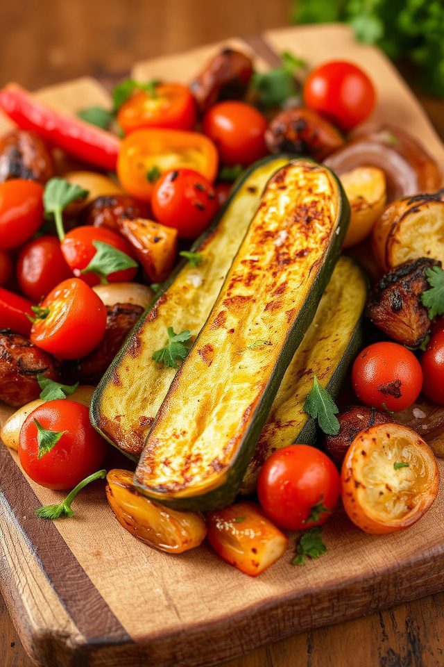 roasted vegetable side dish