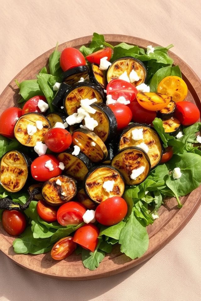 roasted vegetable summer salad