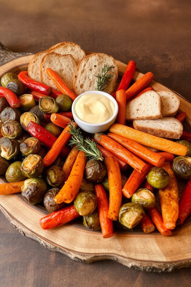 roasted vegetables with honey