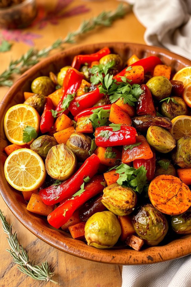 roasted vegetables with mojo
