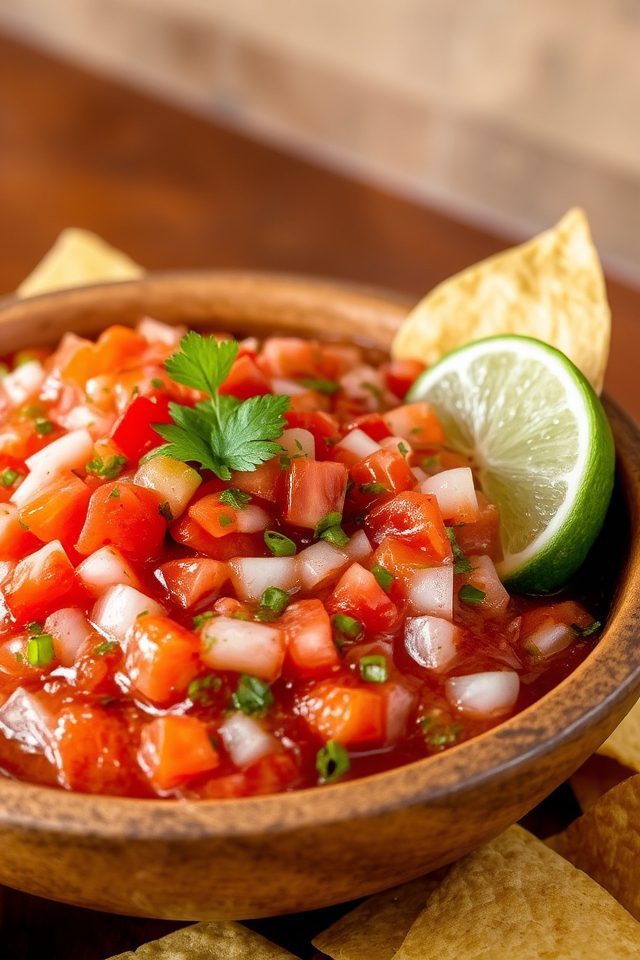 roma tomato fresh salsa