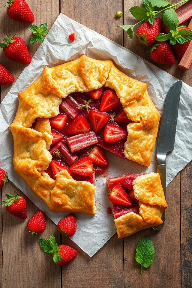 rustic fruit dessert pastry