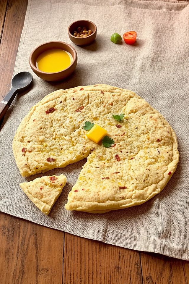 rustic rajasthani flat bread