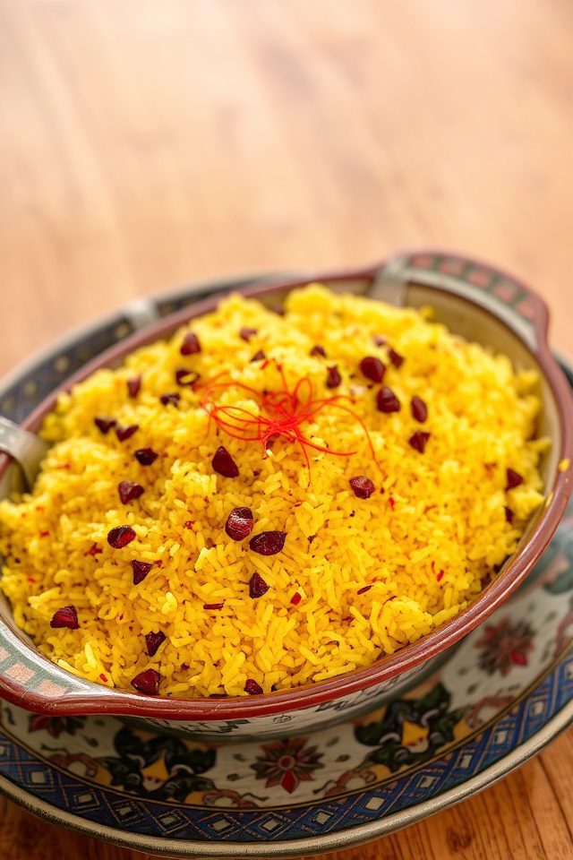saffron and barberry delight