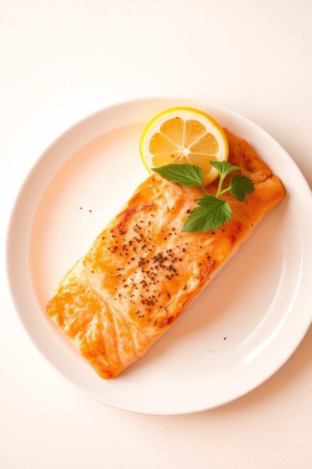 salmon cooked to perfection